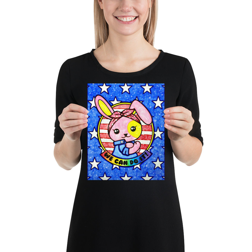 Sunshine Kid's February 2022 BizBaz @ Home Doki the Riveter Coloring Page Print!