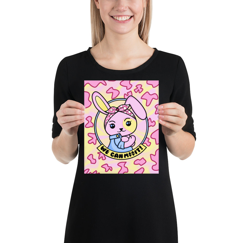 Pride Pickle's February 2022 BizBaz @ Home Doki the Riveter Coloring Page Print