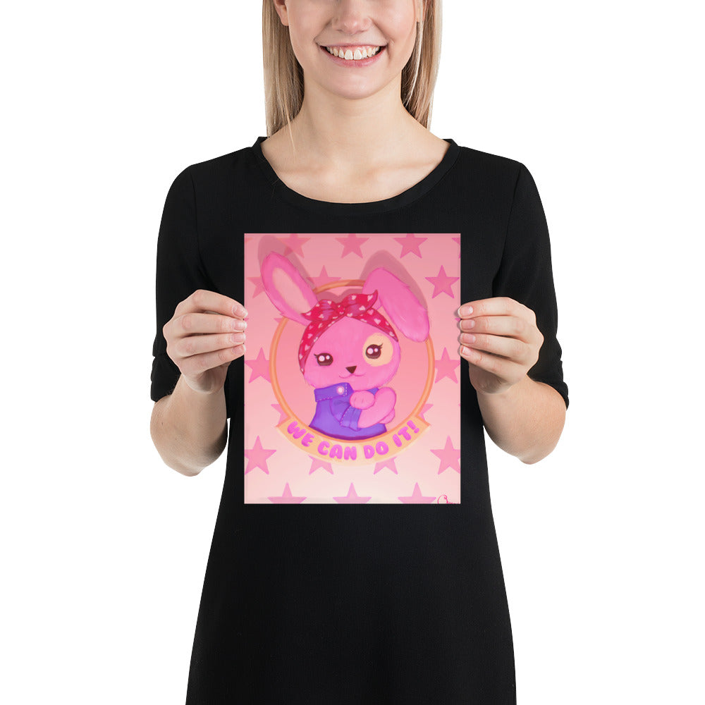 Omni's February 2022 BizBaz @ Home Doki the Riveter Coloring Page Print!