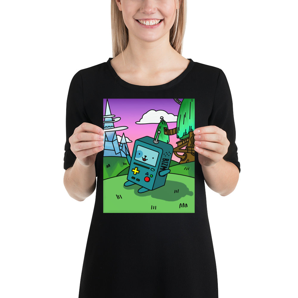 Amazedoodle's March 2022 BizBaz @ Home Bizmo Coloring Page Print!