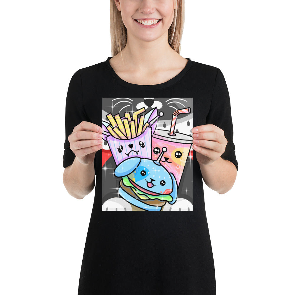 Nerosity's April 2022 BizBaz @ Home Bizborger Coloring Page Print!