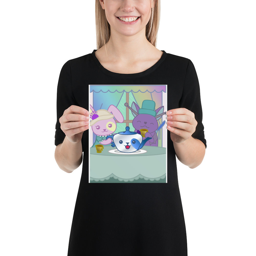 Amazedoodle's July 2022 BizBaz @ Home BizTea Coloring Page Print