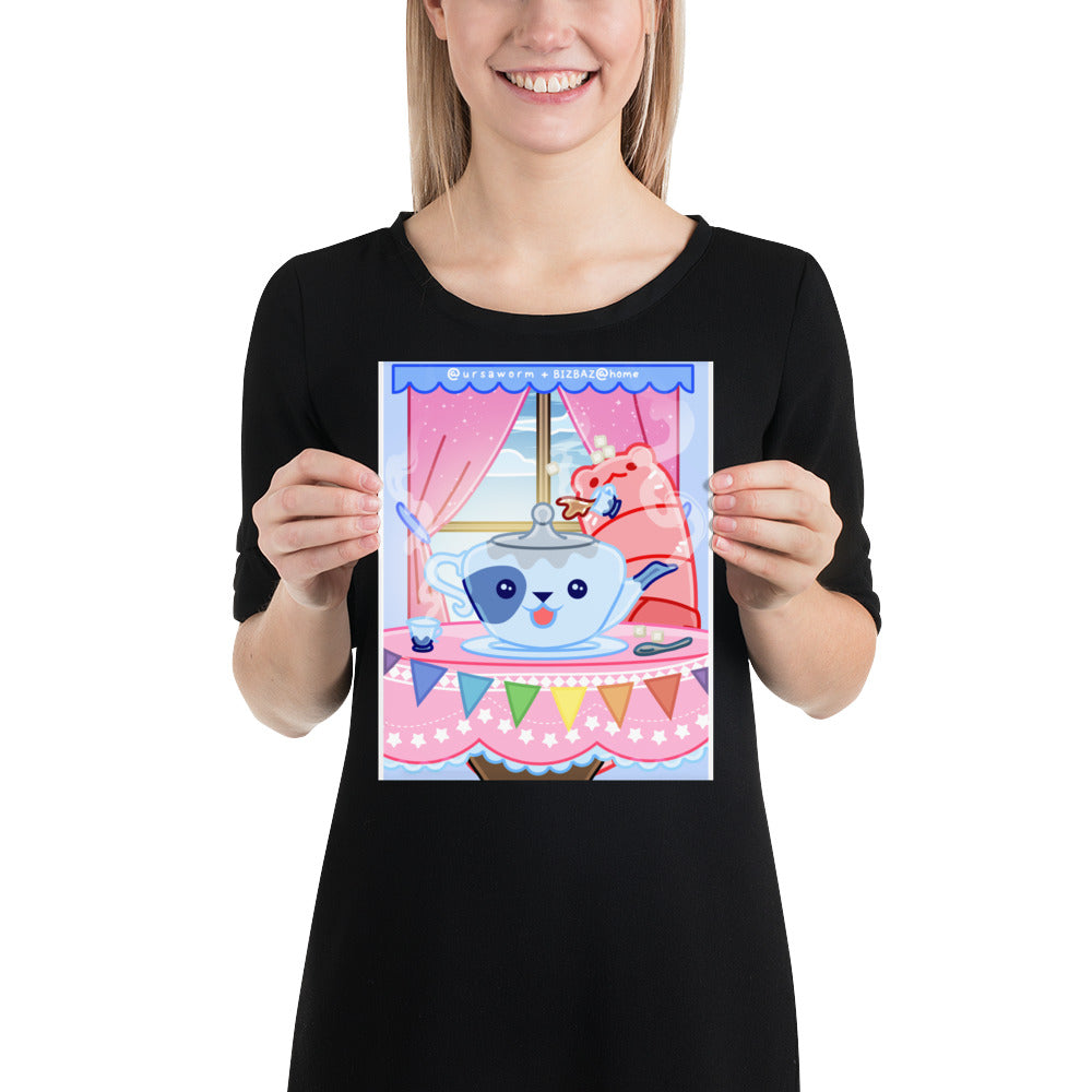 ursaworm's July 2022 BizBaz @ Home BizTea Coloring Page Print!
