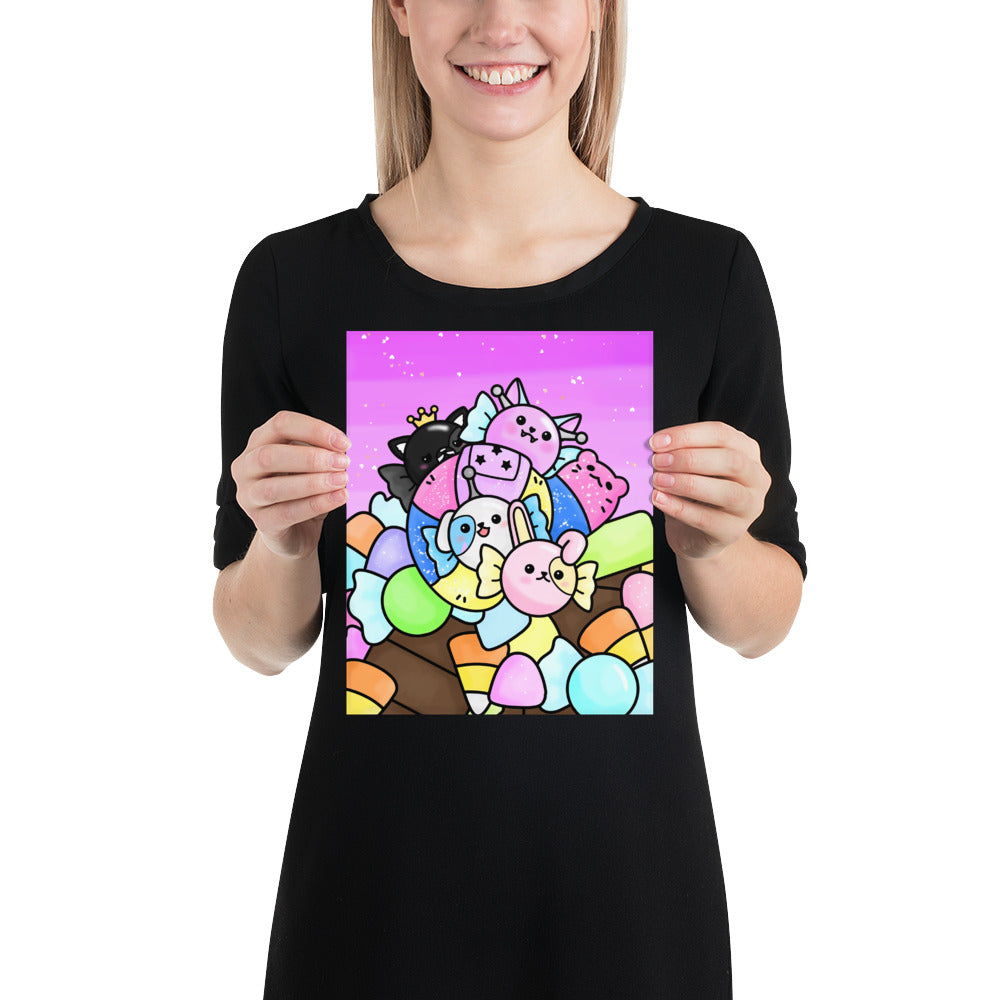 tjpastel's September 2022 BizBaz @ Home Ursa-Baz Bucket Coloring Page Print