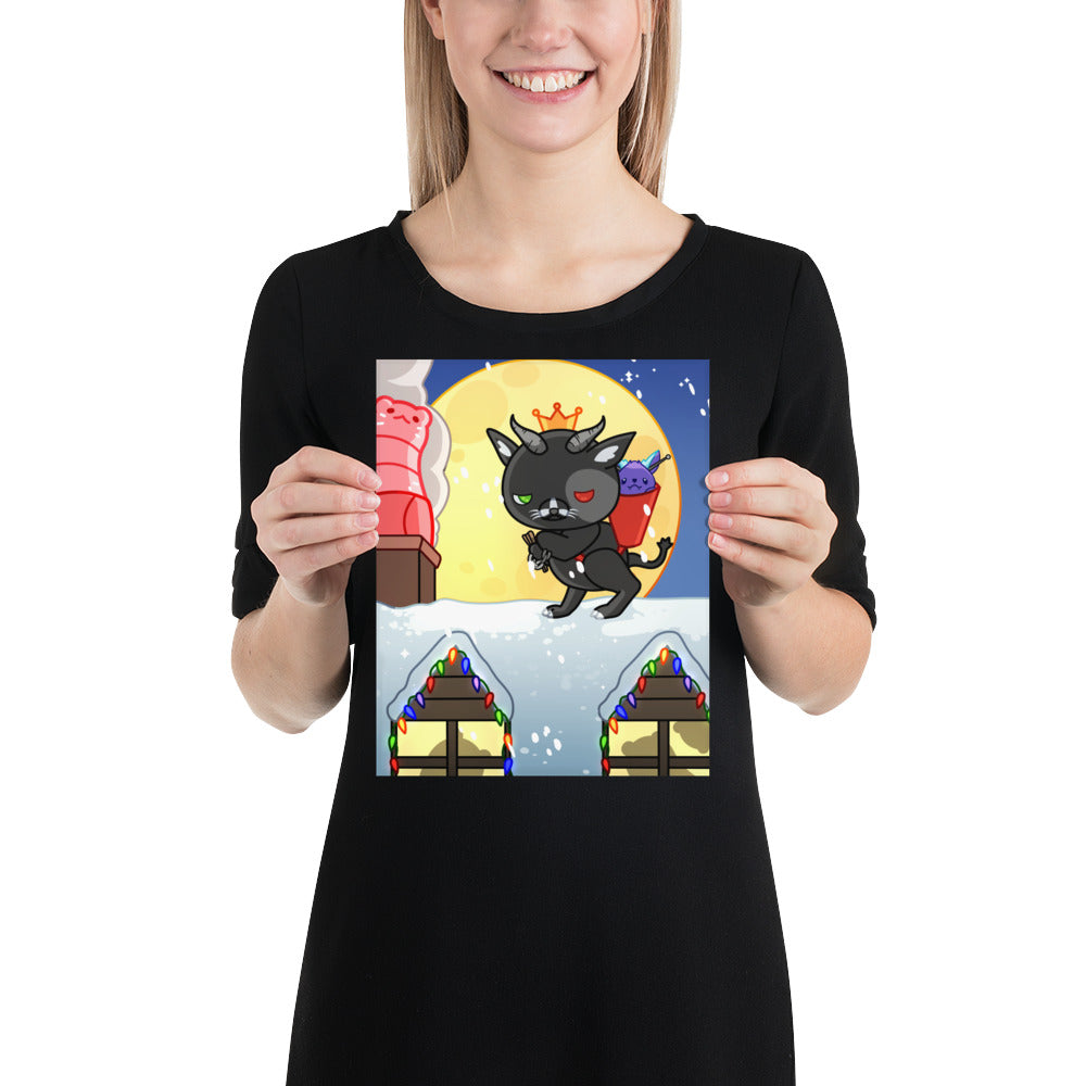 Ursa Worm's November 2022 BizBaz @ Home KrampTux Coloring Page Print
