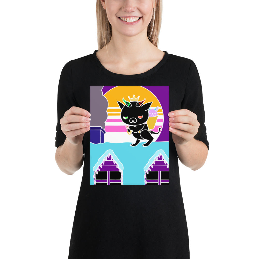 Pixie's November 2022 BizBaz @ Home KrampTux Coloring Page Print