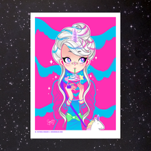 Load image into Gallery viewer, FRAPPUNICORN ART - 5x7&quot;
