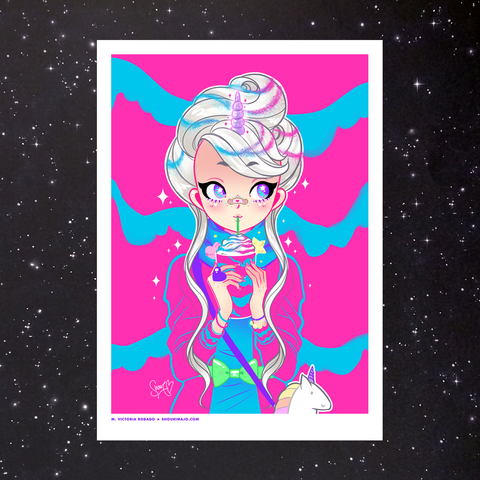 FRAPPUNICORN ART - 5x7