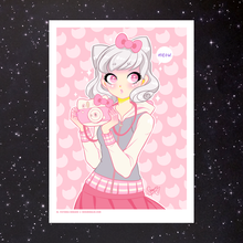 Load image into Gallery viewer, HELLO CUTIE ART PRINT (SIGNED)
