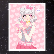 Load image into Gallery viewer, HELLO CUTIE ART PRINT (SIGNED)
