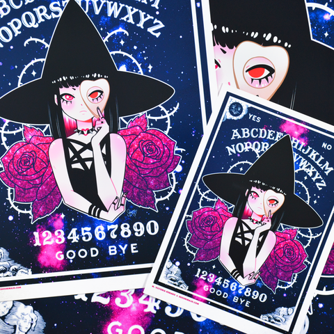 Ouija Witch Print - 5x7