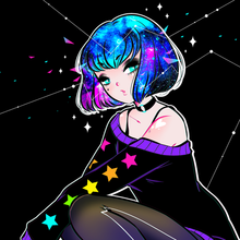 Load image into Gallery viewer, SPACE HEAD ART PRINT (SIGNED)
