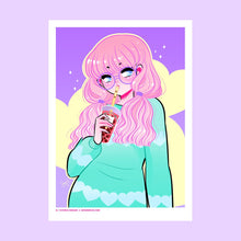 Load image into Gallery viewer, Bubbles Print 5x7

