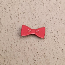 Load image into Gallery viewer, Boomerang Bow Tie Pin
