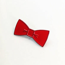 Load image into Gallery viewer, Boomerang Bow Tie Pin
