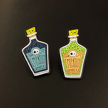 Load image into Gallery viewer, Empathy Poison Bottle Pin
