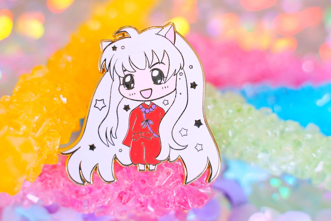 QT Demon Enamel Pin
