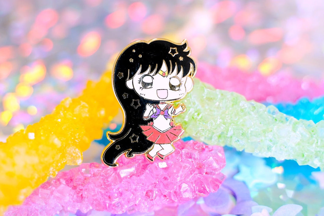 Fire Senshi Enamel Pin