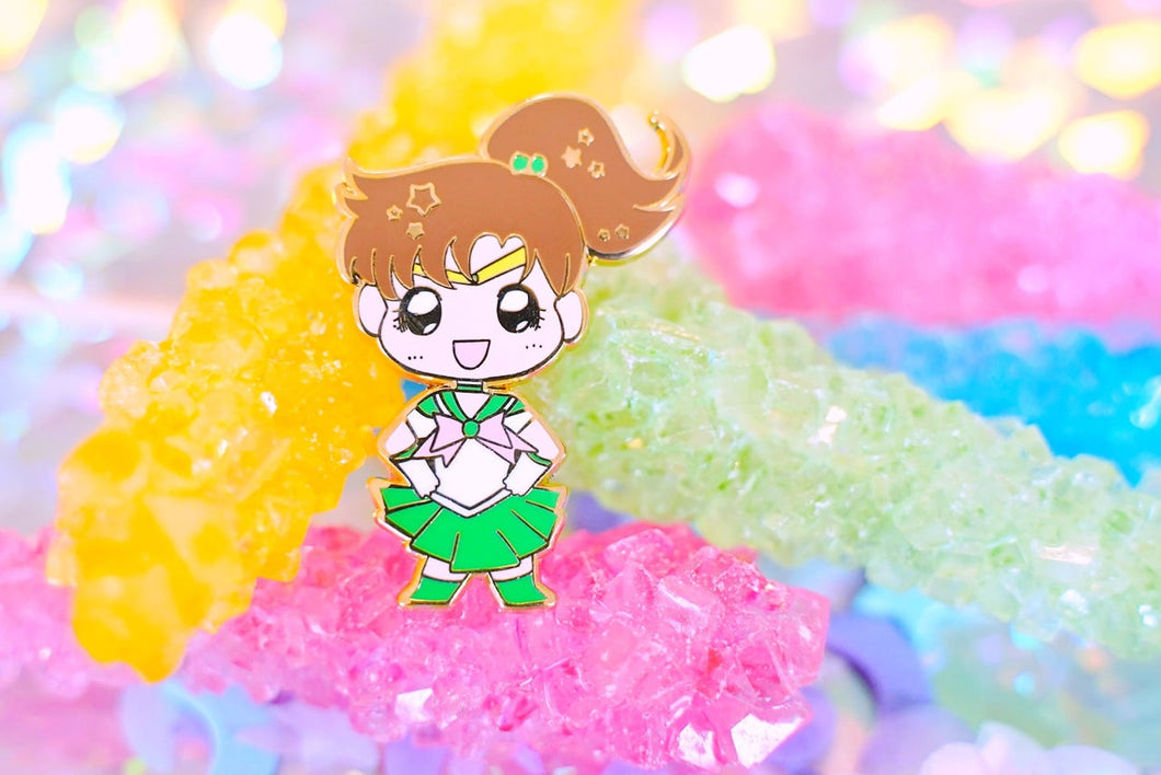 Courage Senshi Enamel Pin