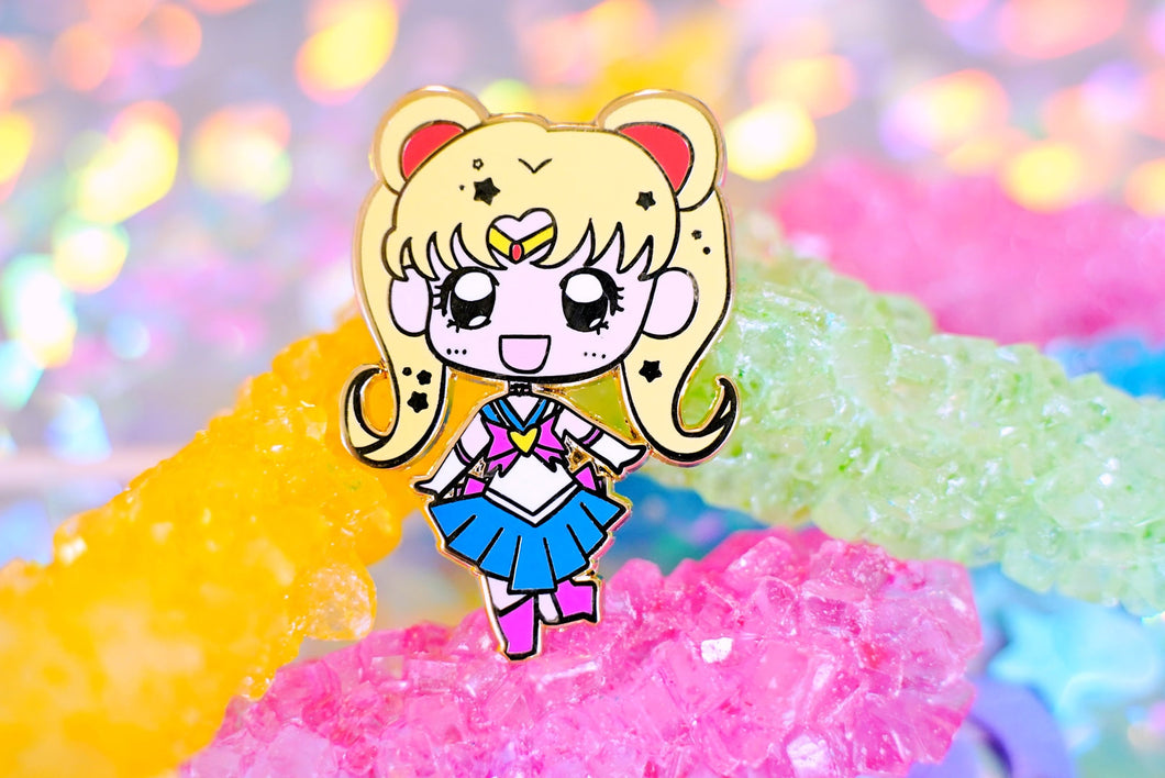 Justice Senshi Enamel Pin
