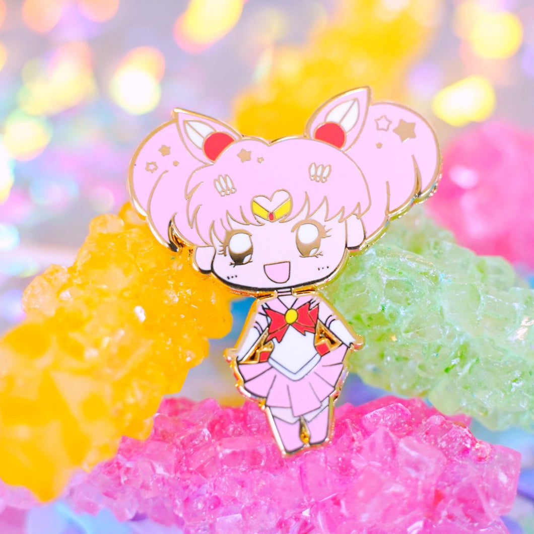 Mini Justice Senshi Enamel Pin