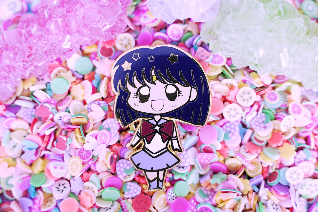 Death Senshi Enamel Pin