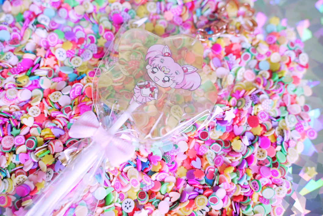 Mini Justice Senshi Lollipop Charm