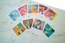 Load image into Gallery viewer, Magical Girl Broken Holo 4x4 Polaroid Prints
