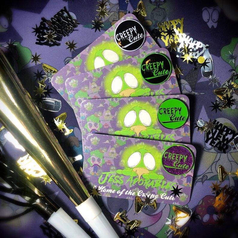 Creepy Cute Enamel Pin
