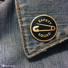 Load image into Gallery viewer, SAFETY SQUAD ENAMEL LAPEL PIN
