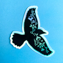 Load image into Gallery viewer, Floral Omen Holographic Sticker
