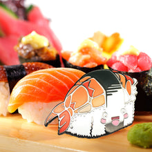 Load image into Gallery viewer, SUSHI &amp; JOY SOY SOYA HARD ENAMEL PIN
