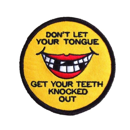 'Watch Your Mouth' Patch
