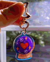 Load image into Gallery viewer, &quot;BETTER THAN CO-STAR&quot; HOLOGRAPHIC KEYCHAIN
