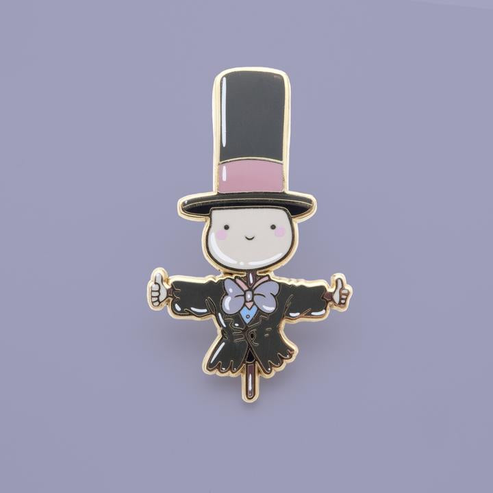 TURNIP ENAMEL PIN