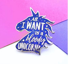Load image into Gallery viewer, UNICORN PIN BADGE
