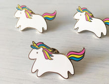 Load image into Gallery viewer, BABY UNICORN ENAMEL PIN
