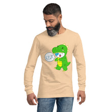 Load image into Gallery viewer, RAWR - BizBaz Dino - Unisex Long Sleeve Tee
