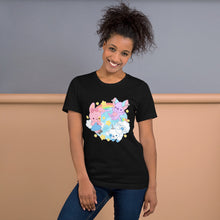 Load image into Gallery viewer, BizBaz BFF Trio Short-Sleeve Unisex T-Shirt S-2XL! (LOTS OF COLORS)
