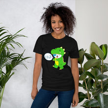 Load image into Gallery viewer, RAWR - BizBaz Dino Short-Sleeve Unisex T-Shirt
