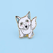 Load image into Gallery viewer, WOLF ENAMEL PIN
